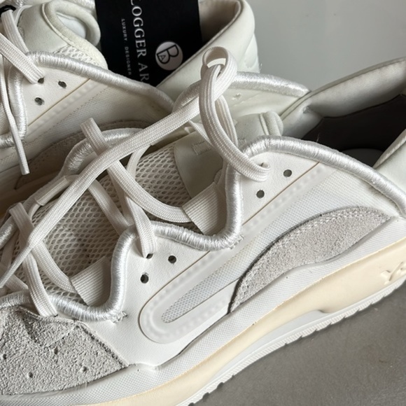 Y-3 Hokori II Core White Ecru Tint Sneakers - Picture 8 of 12